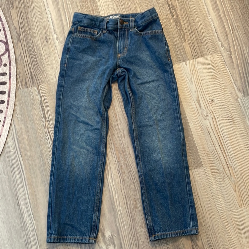 Cat and Jack relaxed straight boys jeans.